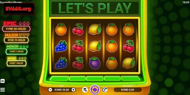 Chi tiết cách chơi Slot Quay Hũ SV66 đơn giản